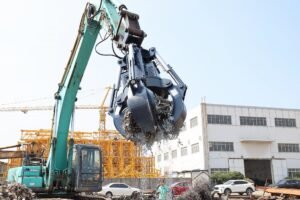 Magnet Grapple for Scrap Handling