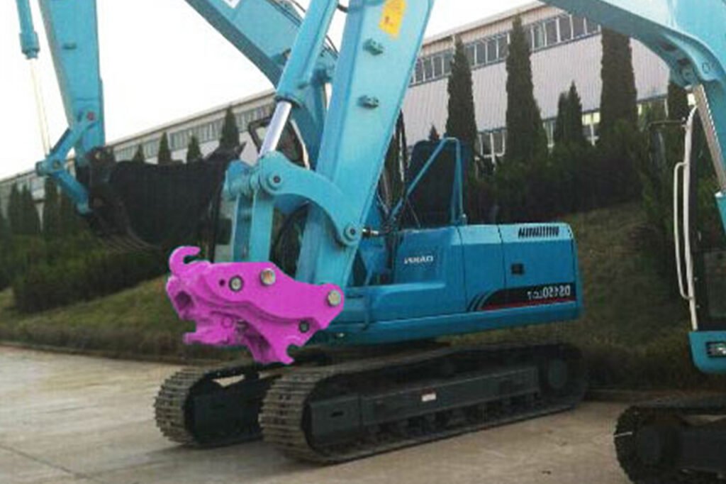 Excavator quick coupler (quick hitch)