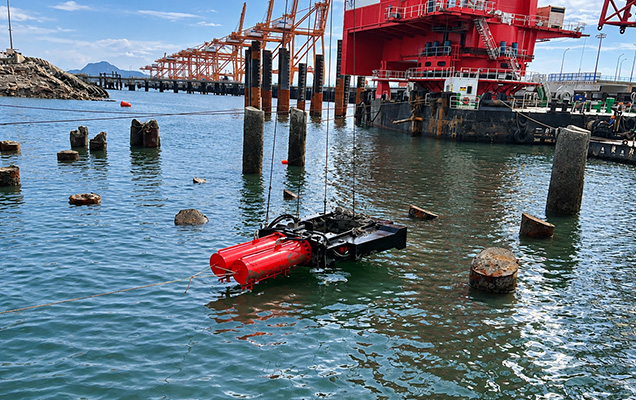 Subsea Support Pile Removal Subsea Support Pile Removal
