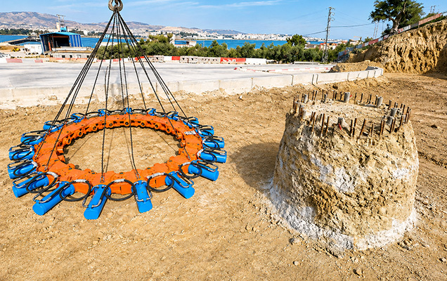 concrete pile breaker concrete pile breaker