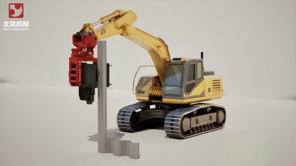 Hydraulic Side Grip Vibratory Hammer