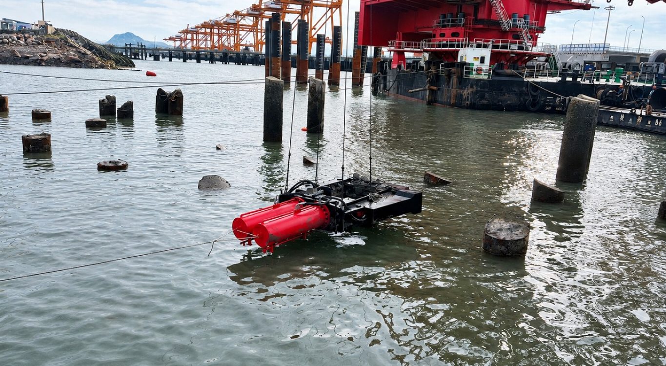 Underwater Pile Removal Offshore Power Project