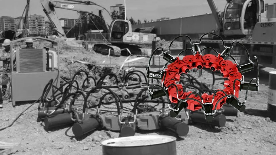 Vietnam Concrete Pipe Pile Factory Pile Breaker Project