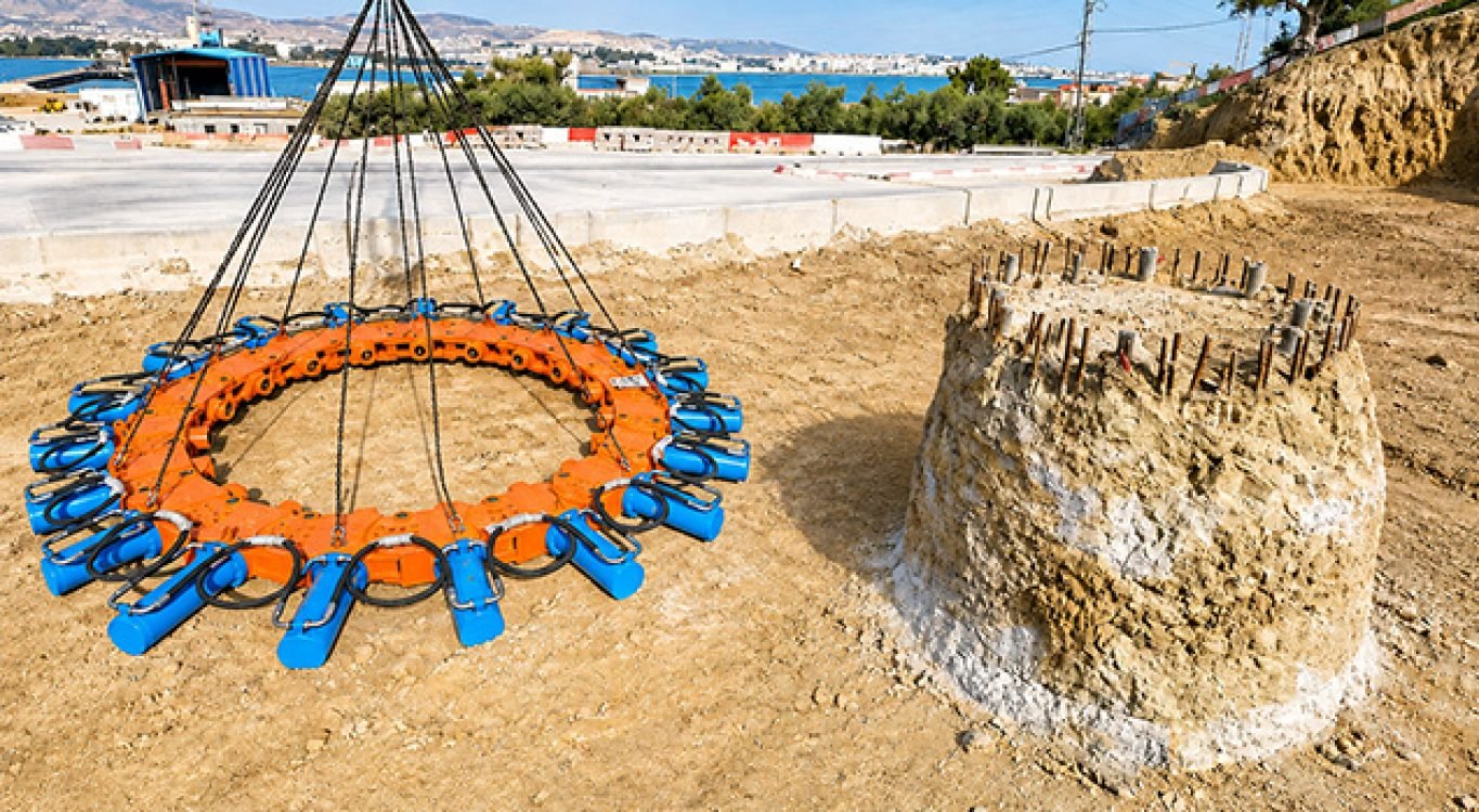 concrete pile breaker